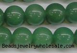 CAJ606 15.5 inches 16mm round A grade green aventurine beads