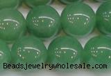 CAJ607 15.5 inches 18mm round A grade green aventurine beads