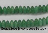 CAJ629 15.5 inches 4*8mm rondelle green aventurine beads