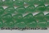 CAJ631 15.5 inches 8*10mm teardrop green aventurine beads