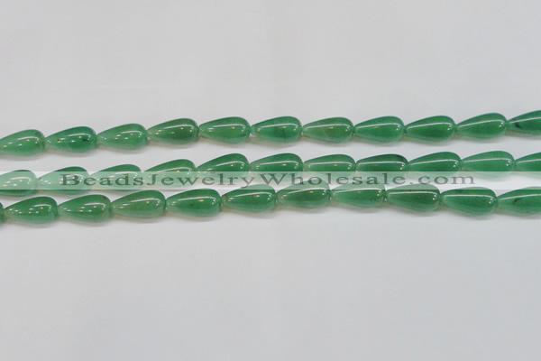 CAJ634 15.5 inches 10*20mm teardrop green aventurine beads