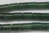 CAJ657 15.5 inches 8*10mm tube green aventurine beads