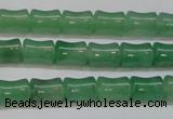 CAJ658 15.5 inches 8*10mm bone green aventurine beads