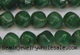 CAJ670 15.5 inches 9*9mm cube green aventurine beads