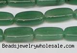 CAJ674 15.5 inches 6*9*20mm freeform green aventurine beads