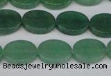 CAJ679 15.5 inches 12*16mm oval green aventurine beads