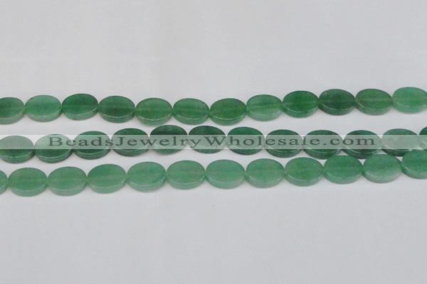 CAJ680 15.5 inches 13*18mm oval green aventurine beads