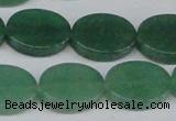 CAJ681 15.5 inches 15*20mm oval green aventurine beads