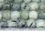 CAJ865 15 inches 6mm round jade gemstone beads