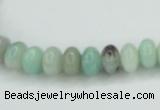 CAM100 15.5 inches 6*10mm rondelle amazonite gemstone beads