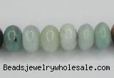 CAM102 15.5 inches 8*12mm rondelle amazonite gemstone beads