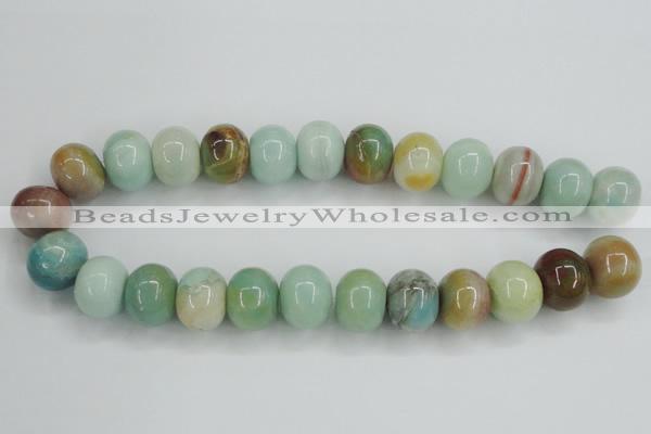 CAM105 15.5 inches 16*20mm rondelle amazonite gemstone beads