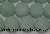 CAM1113 15.5 inches 10mm round matte amazonite beads wholesale