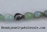 CAM113 15.5 inches 8*10mm teardrop amazonite gemstone beads