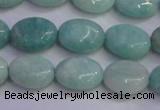 CAM1200 15.5 inches 8*11mm oval Russian amazonite beads