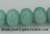 CAM128 15.5 inches 13*18mm rondelle amazonite gemstone beads