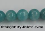 CAM138 15.5 inches 14mm round amazonite gemstone beads wholesale