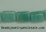 CAM150 15.5 inches 12*16mm rectangle amazonite gemstone beads