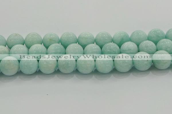 CAM1506 15.5 inches 16mm round natural peru amazonite beads