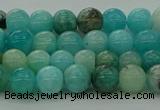 CAM1571 15.5 inches 6mm round Russian amazonite beads wholesale