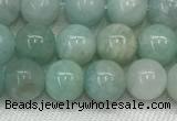 CAM1681 15.5 inches 6mm round natural amazonite beads wholesale