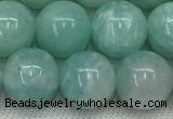 CAM1688 15.5 inches 10mm round natural amazonite beads wholesale