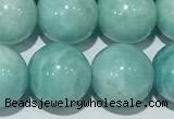 CAM1768 15 inches 10mm round amazonite gemstone beads