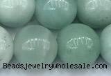 CAM1788 15 inches 10mm round amazonite beads, 2mm hole