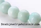 CAM19 15.5 inches 12mm natural amazonite round beads Wholesale