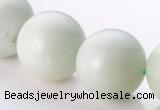 CAM23 15.5 inches natural amazonite round 20mm beads Wholesale