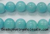 CAM309 15.5 inches 12mm round natural peru amazonite beads wholesale