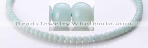 CAM32 rondelle 5*6mm natural amazonite gemstone beads Wholesale