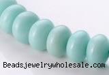 CAM33 rondelle 5*8mm natural amazonite gemstone beads Wholesale