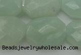 CAM369 15.5 inches 15*20mm faceted octagonal amazonite beads