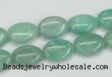 CAM407 15.5 inches 10*14mm oval natural russian amazonite beads