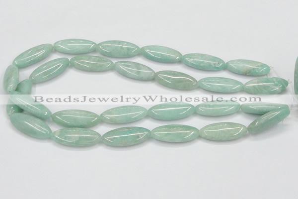 CAM410 15.5 inches 12*30mm horse eye natural russian amazonite beads