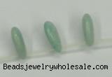 CAM418 15.5 inches flat teardrop 13*18mm natural russian amazonite beads