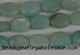 CAM621 15.5 inches 6*8mm oval Chinese amazonite gemstone beads