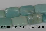 CAM630 15.5 inches 13*18mm rectangle Chinese amazonite gemstone beads