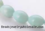 CAM64 10*14mm oval natural amazonite gemstone beads Wholesale