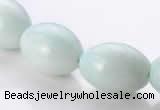 CAM65 13*18mm oval natural amazonite gemstone beads Wholesale