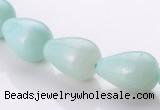 CAM68 teardrop natural amazonite 10*14mm beads Wholesale