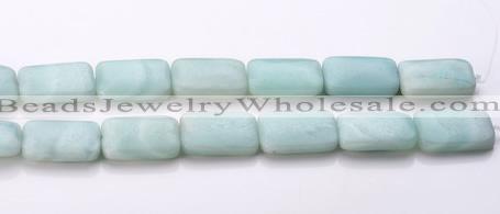 CAM74 18*25mm rectangle natural amazonite beads Wholesale