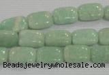 CAM852 15.5 inches 10*14mm rectangle natural Russian amazonite beads