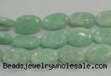 CAM858 15.5 inches 10*14mm oval natural Russian amazonite beads