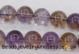 CAN06 15.5 inches 16mm round natural ametrine gemstone beads