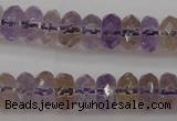 CAN159 15.5 inches 5*8mm faceted rondelle natural ametrine beads