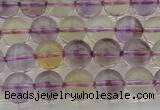 CAN167 15.5 inches 8mm round natural ametrine beads wholesale