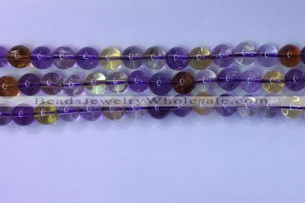 CAN221 15.5 inches 8mm round ametrine gemstone beads wholesale