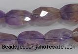 CAN29 15.5 inches 15*20mm faceted nugget natural ametrine beads